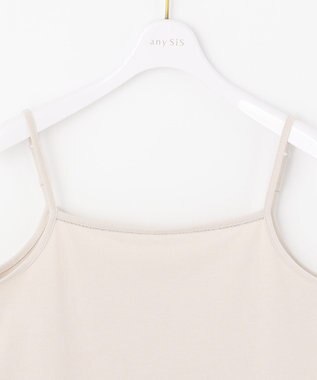 ANY SIS 【接触冷感】コンフォートモダールベーシック キャミソール ローズグレー
