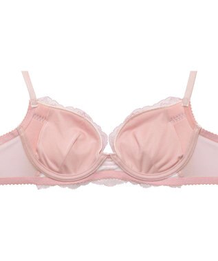 WACOAL 【ファーストリボンブラ】 ブラジャー 【若い世代の体型特徴を考えた設計仕様】 きれいな谷間をメイクしてキープ まるみのあるシルエット レディース BRB409 /ワコール ロマンピンク