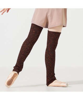 Chacott レッグウォーマー ダークブラウン
