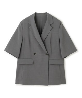 UNFILO L TENNEN TOUCH ハーフスリーブジャケット グレー