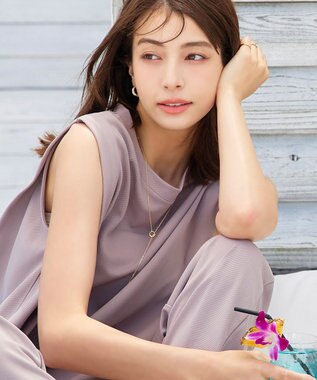 Tiaclasse メタルコンビラインピアス シルバー×ゴールド