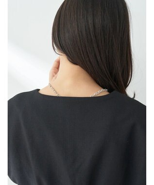 earth music&ecology ＳＥＴ２点ヘリンボーンベスト＋キャミドレ Black