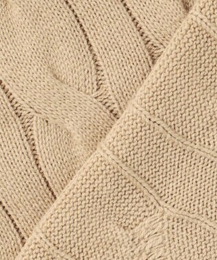 J.PRESS YORK STREET 【WOMEN】チルデンチュニック Vネックニット ベージュ系