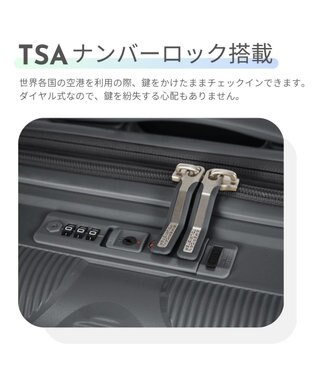 Samsonite アメリカンツーリスター スーツケース 35L(/42L)  インスタゴン スピナー55 INSTAGON ダークグレー