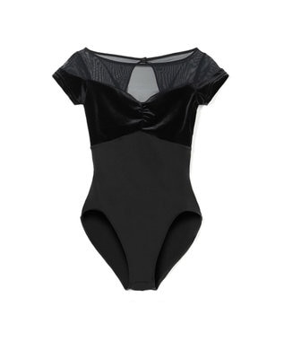 Chacott ハーフスリーブレオタード