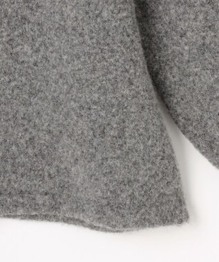 組曲 S ハーフスリーブミルド ニットプルオーバー グレー系