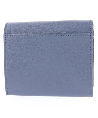 LANVIN en Bleu シャリテ 内BOX二つ折り財布 ブルー
