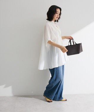 Green Parks ウエストタックチュニック Off White