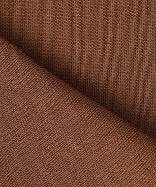 ICB 【洗える】シンセティックダブルフェイス ニットトラックジャケット コーヒー系