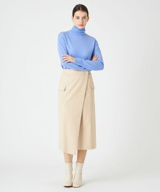 BEIGE， DANTON / フェイクスエードスカート Beige