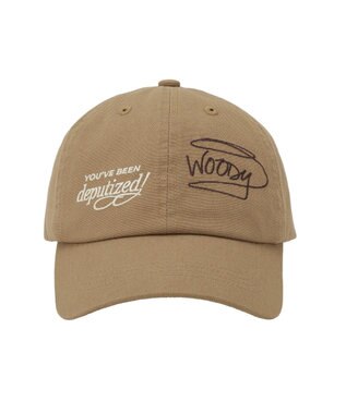 AMERICAN HOLIC 【TOY STORY】ヴィンテージ加工サインロゴCAP Brown