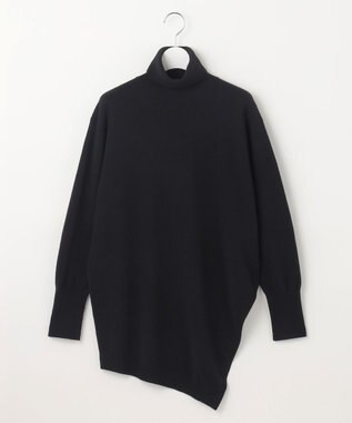 23区 S 【エステータ】スリットデザイン ニット ブラック系