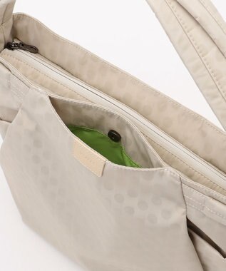 Y'SACCS 【大人のおしゃれ手帖10月号掲載】市川実和子×Y'SACCS　ドット2WAYリュック アイボリー