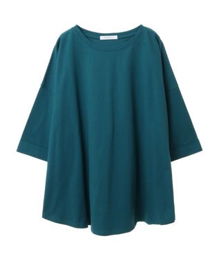 Green Parks インド綿 BIGサイズブロックロゴ半袖プルオーバー Green