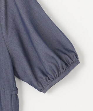 ANY SIS 【洗える】カジュアルレディ ワンピース シャンブレー