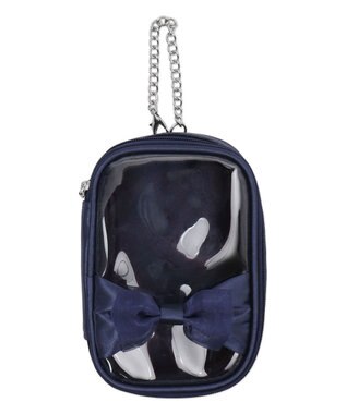 WEGO 【痛バ＆推し活グッズ】ダブルリボンサテンぬいポーチ