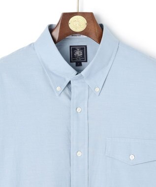 J.PRESS MEN 【J.PRESS ORIGINALS】【UNISEX】Cotton Dangary Shirt / B.D. / Baggy-Fit サックスブルー系