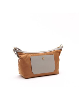 A.D.M.J. 【撥水】デービス＆牛革/マーキスクロスボディ WALNUT