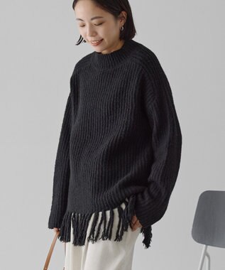 AMERICAN HOLIC フリンジニットプルオーバー
