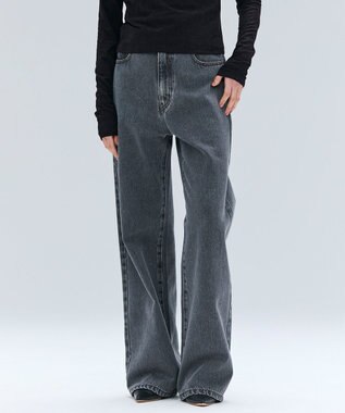 【洗える・Oggi 11月号掲載】NAVIGLIO / フレアシルエットデニムパンツ