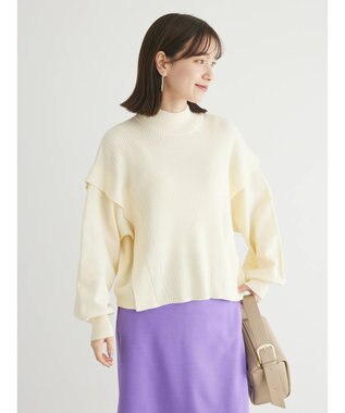 Green Parks ・ＥＬＥＮＣＡＲＥ　ＤＵＥ　ハイネックドルマンニット Ivory