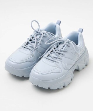 WEGO 厚底ダッドスニーカー サックス