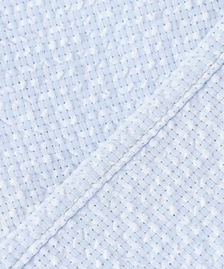 ANY SIS L 【洗える】カラミタンブラータック ブラウス サックス