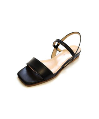 Pointer 日本製 本革バックストラップサンダル ブラック