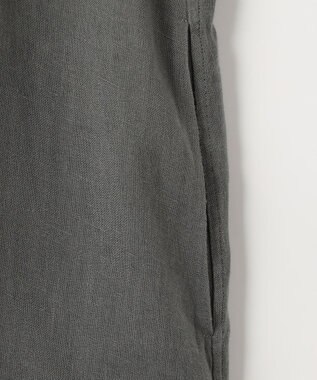 23区 【洗える】LIBECO カフタン ワンピース カーキ系