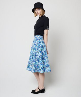 TOCCA 【洗える】JUNE ANNABELLE スカート ブルー系5