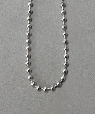Phoebe 【金属アレルギー対応】ドットラインネックレス　シルバー/ステンレス シルバー