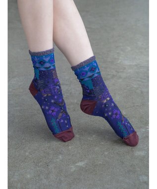 COQ USAGI FARM ラメショートソックス