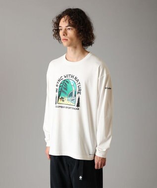 Columbia Columbia/ レイクトゥアベニューグラフィックロングスリーブTシャツ /コロンビア Sea Salt Waterfall