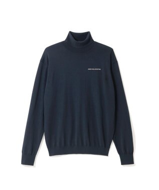 ZERO HALLIBURTON タートルネックニット ワンラインロゴver. ZHG-M5A4e 85117 ネイビー