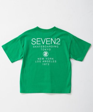 OP／FILA 【SEVEN2】バックプリントデザイン半袖Tシャツ