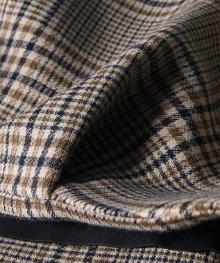 Paul Smith クラシックチェック ノーカラー ジャケット サンドブラウン