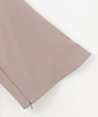 自由区 S ライトウールダブルクロススタンドカラー ジャケット ライトグレー系