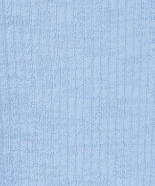 Green Parks チャーミーキティ／フロントギャザーシアーカーディガン Light Blue