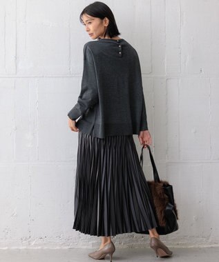 23区 S 【洗える】オータムシャイニー  ニット グレー系