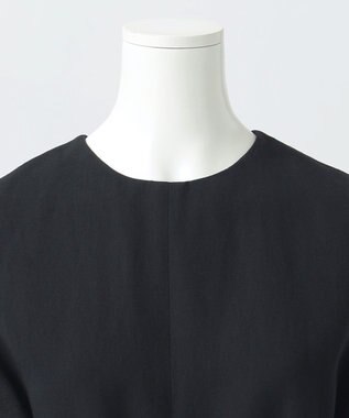 23区 【エステータ】ウールリネン コンビネゾン ブラック系