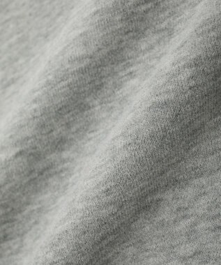 earth music&ecology Ｃｈａｍｐｉｏｎ×ｅｍａｅハーフジップハートスウェット Gray Mixture