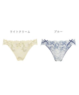 BRADELIS New York 【BRADELIS New York】ジャスミンスタイルパンティ24S3 ブルー