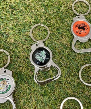 WEGO グラフィックオープナーキーホルダー 柄2