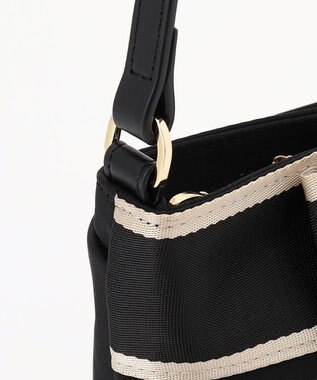 TOCCA BICOLOR RIBBON POCHETTE ポシェット ブラック系