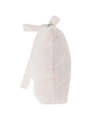 Maison de FLEUR チュールフリルポーチ Pink