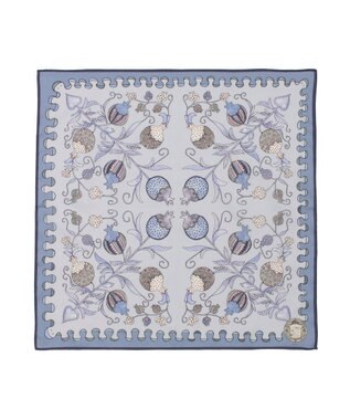 MOONBAT SWASH LONDON(スウォッシュロンドン） コットンハンカチーフ  BERRY 52×52 日本製 ペールスカイ