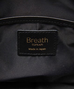 TOPKAPI 【Breath TOPKAPI】RIPPLE リプル ナイロン コンビ ベルト デザイン ショルダー バッグ ブラック