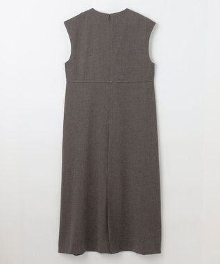 ANY 【洗濯機可】ライトツイードジャンスカ モカ