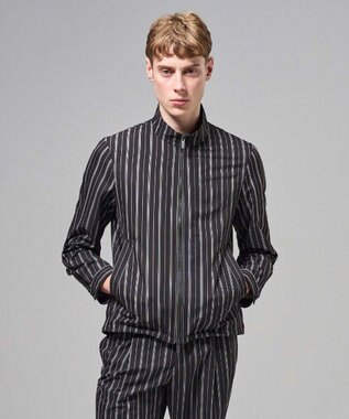 JOSEPH HOMME 【新素材】ドットエアーリバーシブル ブルゾン ブラック系1