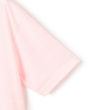 J.PRESS YORK STREET 【UNISEX】ブルドッグワンポイント ボーダー Tシャツ ピンク系1